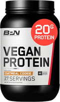 Bare Performance Nutrition, Vegan Protein, Plant Based Protein, Pea Protein, Watermelon Protein and Pumpkin Protein, Naturally Sweetened and Flavored, 27 Servings, Oatmeal Cookie