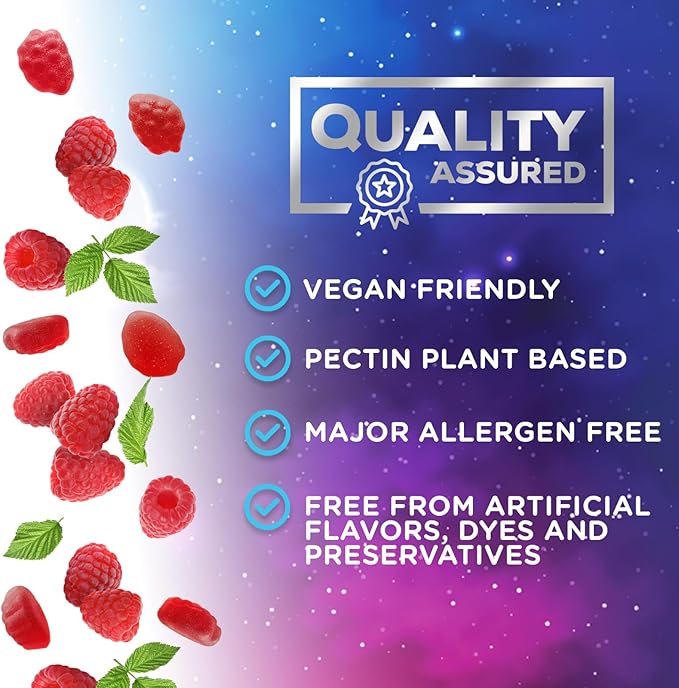 Melatonin Sleep Gummies - 12mg Per Serving - Extra Strength Sleep Support Melatonin Gummy for Adults - Vegan Sleeping Gummy Supplement to Support Restful Sleep - Tasty Berry Flavor - 60 Gummies