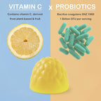 MATOP pH Balance Feminine Gummies for Women - Vaginal Probiotic Lemon Gummy Vegan Gluten-Free Sugar-Free 90 Gummies - 30 Servings