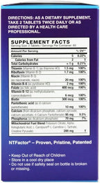NTI Nutritional Therapeutics Inc. - Healthy Aging with NTFactor®, 120 Tablets - Youthful Vibrancy, Increased Energy, Improved Quality of Life (2)