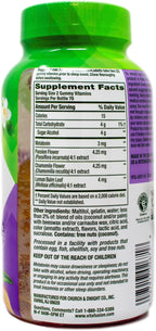 Vitafusion 3 mg Melatonin Gummy Supplement, Awake Refreshed, Sleep Support & Jet Lag Aid, Sugar-Free, Dietary Supplement, Natural White Tea & Peach Flavors, 140 Count (Pack of 2)