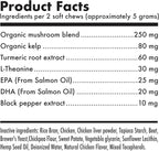 Mushroom Complex Treats for Dogs with Reishi, Shiitake, and Turkey Tail Mushrooms for Cognition and Immune Boosting Supports Digestive Health and Reduces Inflammation DHA EPA Turmeric Kelp 30 Chews