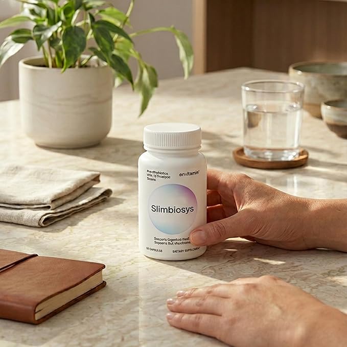 Slimbiosys Ultra Probiotic Capsule - Pre & Probiotics for Women & Men - Support Your Microbiome (2 Pack, Slimbiosys)