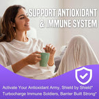 2 Pack N-Acetyl Cysteine Gummies for Kids & Adults, N-Acetyl Cysteine Supplement with Selenium Zinc Vitamin C & E for Liver Health, Antioxidant, Immune System, 120 Count, Sugar Free