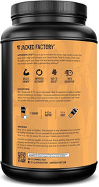 Jacked Factory Authentic ISO Grass Fed Whey Protein Isolate Powder - Low Carb, Non-GMO Muscle Building Protein w/No Fillers, Post Workout Recovery, Chocolate Peanut Butter - 25 Servings