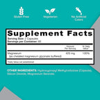 Qunol Magnesium Capsules 420mg, High Absorption Magnesium Supplement, Extra Strength, Bone and Muscle Health Supplement, 120 Count
