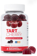 Humann Tart Cherry Gummies - Uric Acid, Immunity, Inflammation & Metabolic Health Support – NSF Certified Sport, Powerful Antioxidant & Non-GMO - from Maker of SuperBeets - 60 Sugar-Free Vegan Gummy