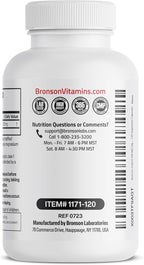 Bronson CoQ10 200 MG High Potency Cellular Energy Production, 120 Vegetarian Capsules