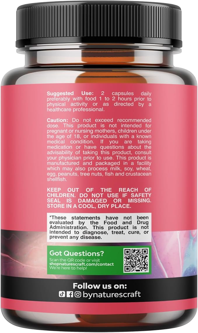 G-Curve Butt and Breast Growth Capsules - Horny Goat Weed Muira Puama & Maca Root for Butt Growth Support - Advanced Herbal Formula - Supports Bigger Butt & Bigger Breast - Easy to Swallow - 90 Count