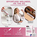 NATURE TARGET Probiotics for Women Probiotic Powder - 50 Billion CFUs, 13 Strains Supports for Digestive Vaginal Health, Bloating Relief, 30 Stick Packs