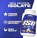 Alpha Supps ISO, Low Carb 100% Whey Protein Isolate Powder, 25 Grams Per Serving, Helps Support Muscle Growth, Low Sugar and Gluten Free (Vanilla Ice Cream, 2 lb)