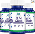 GLP1 Elevate™ - GLP-1 Booster Supplement | Curb Cravings & Support Metabolic Health | Increase Natural Production with Clinically Studied Ingredients | 90 Servings