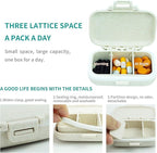 2 Pack Pill Organizer Box - Small Pill Dispenser Home Travel Essentials Supplement Holder Portable Vitamin Case 8 Compartment & 3 Compartment Container Daily Medicine