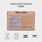 JUNG Kwan Jang Korean Red Ginseng Tonic Pouch (Tonic Mild) 6 Years Korean Red Ginseng, 10 Herbs and Plants for Immune Suuport