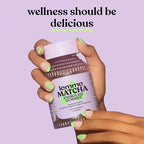 Lemme Matcha Superfood Energy Gummies with Organic Matcha Green Tea, Vitamin B12 and Antioxidant Coenzyme Q10 to Support Cellular Energy, Metabolism & Healthy Skin - Gluten Free, Non GMO (60 Count)