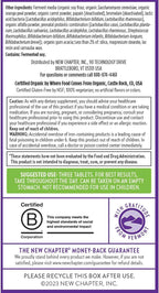 New Chapter Advanced Perfect Prenatal Vitamins, 96ct, Made with Organic, Non-GMO Ingredients for Healthy Baby & Mom - Folate (Methylfolate), Whole-Food Fermented Iron, Vitamin D3 + Ginger
