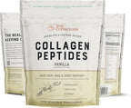 Live Conscious Collagen Peptides Powder - Vanilla Flavored Collagen - Hair, Skin, Nail, & Joint Support - Type I & III Grass-Fed Collagen Supplements for Women and Men - 30 Servings - 13oz (2-Pack)