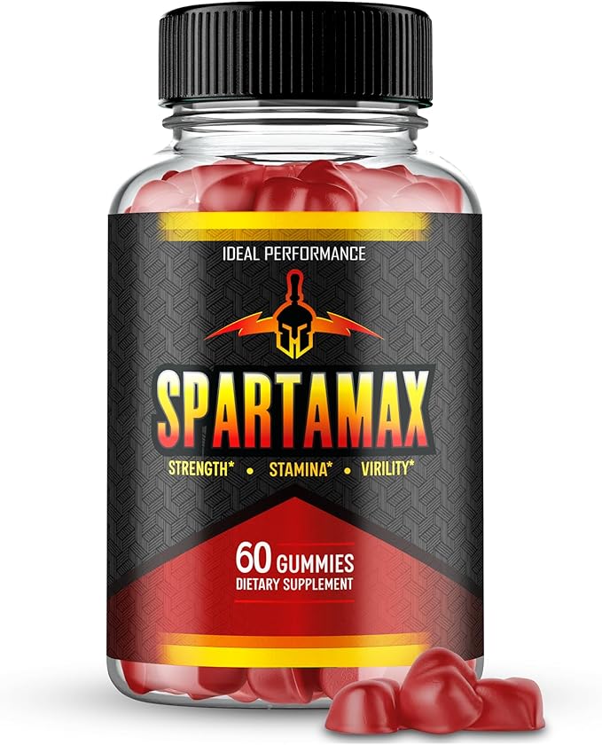 Spartamax Gummies, Official Spartamax Supplement Gummy for Men - Maximum Strength, All Natural Formula for Energy, Stamina & Performance, Advanced Formula Spar Tamax Support Reviews (60 Gummies)