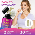 Grevol GLP-1 Support Supplement for Women : Berberine Supplement with Ceylon Cinnamon & Akkermansia for Weight Management - Appetite Suppressant & Metabolism Support – 60 Capsules