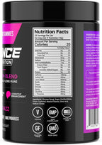Bounce Pro Pre Workout Gummies – 50 Vegan Chewable Gummies with Caffeine, Lion’s Mane & L-Theanine for Energy, Focus & Endurance – Mushroom Preworkout for Men & Women – Black Razz Flavor