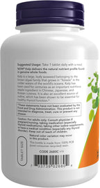 NOW Supplements, Kelp 150 mcg of Natural Iodine, Easier to Swallow Tablet, Super Green, 200 Tablets (Pack of 2)