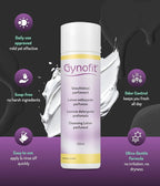 Gynofit Cleansing Lotion (perfumed) – Ensures balanced pH value for Vaginal Health – Protects the Vaginal Skin from drying out & prevents irritation – suitable for long-term, daily use (6.76 Fl Oz)