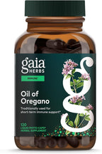 Gaia Herbs Oil of Oregano - Immune & Antioxidant Support Supplement - with Oregano Oil, Carvacrol & Thymol* - 120 Vegan Liquid Phyto-Caps (120 Servings)