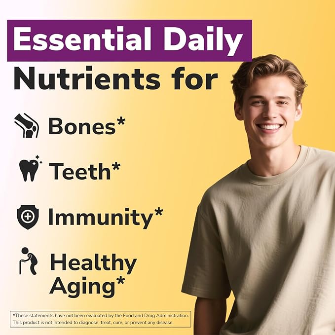 Vitalibre Calcium Supplements for Women - Calcium 1200 mg with Vitamin D3 5000IU, Bone Strength Density, Enhanced Absorption Stomach - Friendly Gentle, No Gluten, No Soy, Non GMO, 120 Coated Tablets