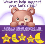 Kids Sleep Gummies with 2mg Melatonin Per Serving - Children's Sleep Gummy, Non-Habit Forming, Works with Natural Sleep Cycle, Supports Calm & Drug-Free, Natural Berry Flavor, 60 Gummies