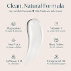 Solia Magnesium Cream, USA-Made Unscented Topical Magnesium Lotion for Feet Soreness, Muscle Balm Mag Oil Body Butter, Foot Cream for Feet, Rub for Muscle Soreness, 4oz