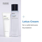 ROVECTIN 2-Step Hydrating & Calming Set – Aqua Hyaluronic Essence & Calming Lotus Cream with Niacinamide, Deep Moisturizing, Plumping, and Soothing Daily Routine, Vegan Korean Skincare Set