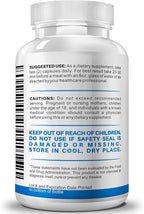 Advanced Complex-NAC Supplement (N-Acetyl L-Cysteine) 600mg with L-Glutathione 500mg and Milk Thistle Extract-Potent Antioxidant-Immune Function Support Respiratory Health-Promotes Liver Kidney Detox