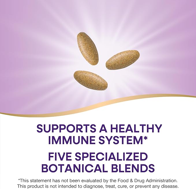 Nature's Way Systemwell Ultimate Immune* with Vitamins C, A, D, Zinc, & Selenium, Multi-System Botanical Blends Including Immune, Respiratory, Digestive & Circulatory, 180 Tablets (Packaging May Vary)