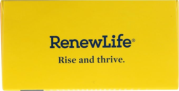Renew Life Probiotic Everyday Immune Capsules, Daily Supplement Supports Respiratory and Immune Health, L. Rhamnosus GG and B. lactis Bl-04, Dairy, Soy and gluten-free, 10 Billion CFU, 30 Count