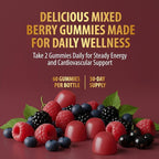 Beet Root Gummies - Advanced Nitric Oxide Blood Pressure & Heart Soft Chews Support Supplement - Men Women Natural Chewable Beets for Cardiovascular Health & Energy - Sugar-Free Vegan