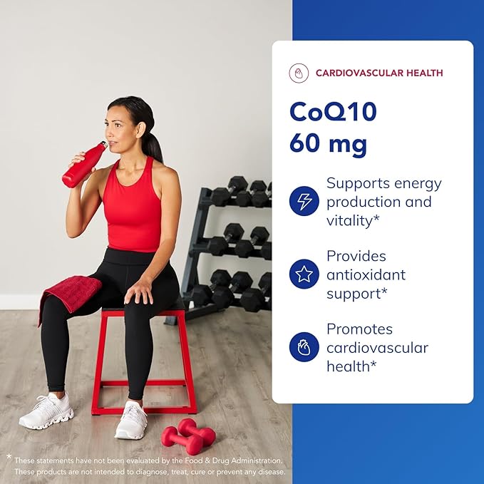 Pure Encapsulations CoQ10 60 mg | Coenzyme Q10 Supplement for Energy, Antioxidants, Brain and Cellular Health, Cognition, and Cardiovascular Support* | 250 Capsules