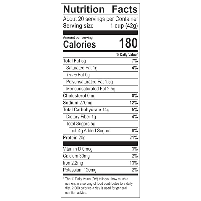 Post Premier Protein Chocolate Almond Cereal, Chocolatey Protein Cereal Flakes with Sliced Almonds, Contains 20g of Protein Per Serving, 30 OZ Box (Pack of 2)