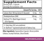 DIM Pro Hormone Support for Men & Women, Plant Based Estrogen Metabolism & Detox Supplement with DIM, Calcium D-Glucarate & BioPerine, Promotes Balance Energy & Daily Wellness, Vegetarian, 60 Capsules