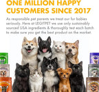 LEGITPET Turmeric Curcumin Hip & Joint Supplement for Dogs – Supports Mobility, Comfort & Overall Wellness – with Collagen & BioPerine – 30 Chews