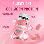 Glutathione Collagen Glow, Glutathione Collagen Glow Gummies, Korean Collagen Gummies to Rejuvenate Your Skin (1PC)