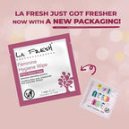 LA Fresh Feminine Wipes with Aloe Vera, Chamomile Extract, Cucumber, and Vitamin E - Pack of 50 ct Wipes for Women