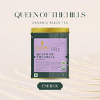 Luxmi Estates Queen of the Hills Organic Darjeeling Black Tea Loose Leaf 50 Cups (100g/3.5oz) | Direct from Garden