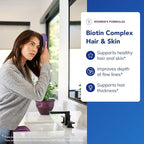 Pure Encapsulations Biotin Complex Hair & Skin | Biotin Complex for Healthy Hair and Skin Support | 60 Capsules