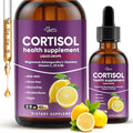 Cortisol Supplement for Women & Men - Magnesium Glycinate, Ashwagandha, L-Theanine, Phosphatidylserine - Supports Calm, Focus, Sleep & Relaxation - 2 FL OZ