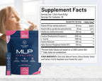 Midlife Pause MLP Creatine +, Creapure Creatine Powder, Mixed Berry 30 Servings, Stick Packs, 5g per Serving, Alpha GPC + B Vitamins Supports Strength, Lean Muscle, & Recovery for Women