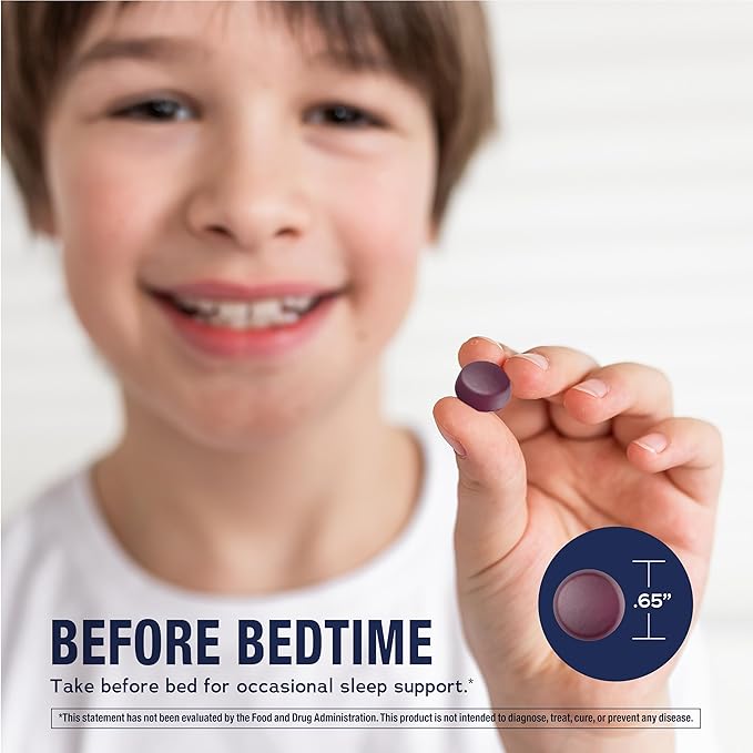 Natural Vitality Calm, Magnesium Citrate Kids Supplement, Stress Relief Gummies, Supports a Healthy Response to Stress, Gluten Free, Vegan, Nighttime Berry, 120 Gummies