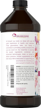 Carlyle Liquid Collagen for Women and Men | 16 fl oz | Type 1 & 3 with Biotin | Berry Flavor | Non-GMO & Gluten Free Supplement