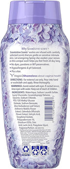 Vagisil Feminine Wash for Intimate Area Hygiene, Scentsitive Scents, pH Balanced and Gynecologist Tested, Spring Lilac, 12 oz (Pack of 3)