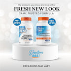 Doctor's Best Synergistic Glucosamine with MSM Formula - Joint Health Support Supplement for Women & Men, Features Vitamin C, Potassium, & Chloride, Non-GMO, Gluten Free, Soy Free - 180 Capsules