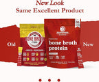 Zammex Bone Broth Packets-18g Collagen Protein-Beef Bone Broth Powder to Go-30 Travel Stick Packets-Supports Skin Nails Joints, Gut Health | Gluten-Free |Keto & Paleo Friendly (15 Servings)